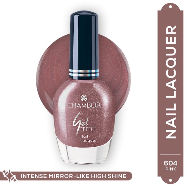 CHAMBOR GEL EFFECT NAIL LACQUER 604