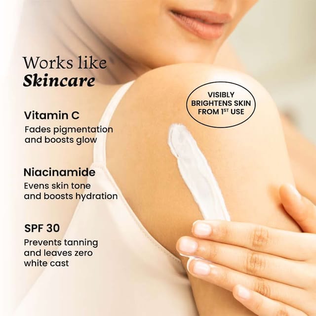 FOXTALE BRIGHTENING BODY LOTION SPF30 200ML