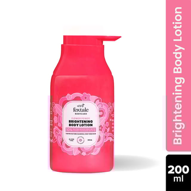 FOXTALE BRIGHTENING BODY LOTION SPF30 200ML