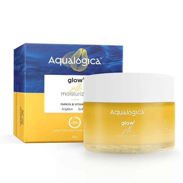 AQUALOGICA GLOW+ JELLO GEL MOISTURISER 50 ML