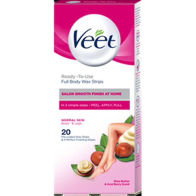 VEET COLD WAX HAIR REMOVAL STRIPS 20S