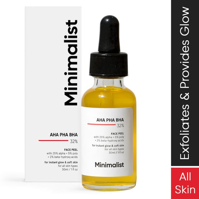 MINIMALIST AHA PHA BHA 32% FACE PEEL 30ML
