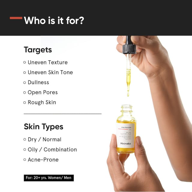 MINIMALIST AHA PHA BHA 32% FACE PEEL 30ML