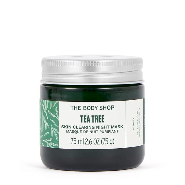 THE BODY SHOP OVERNIGHT MASK TEA TREE 75ML