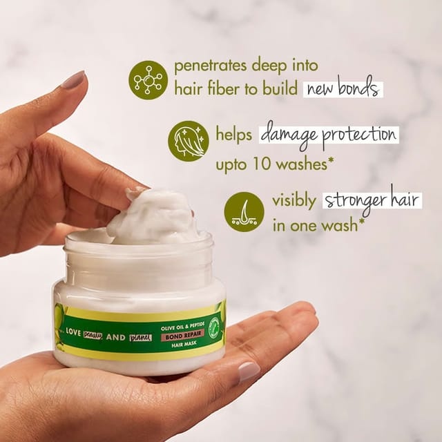 LOVE BEAUTY AND PLANET OLIVE OIL & PEPTIDE HAIR MASK 200ML