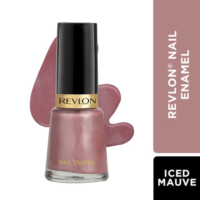 REVLON NAIL ENAMEL ICED MAUVE 8 ML