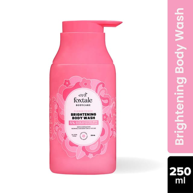 FOXTALE BRIGHTENING BODY WASH 250ML