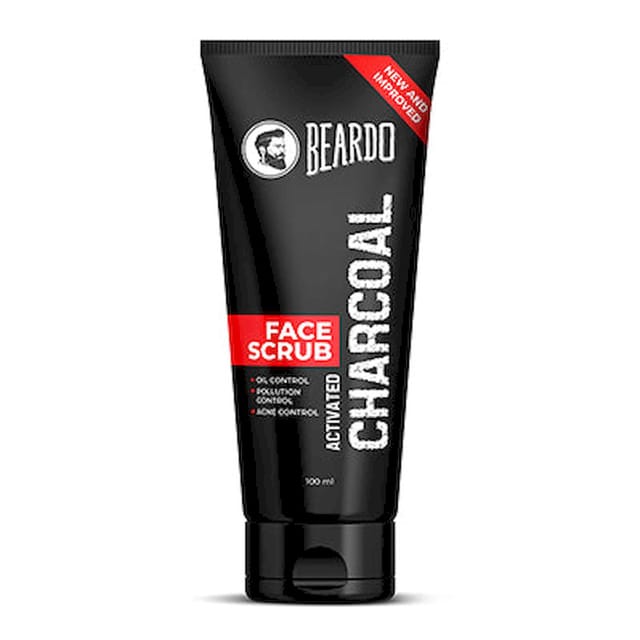 BEARDO CHARCOAL FACE SCRUB  100GM