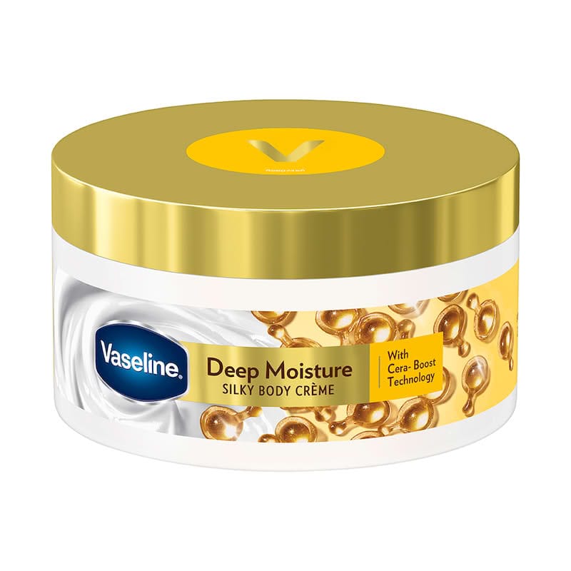 VASELINE DEEP MOISTURE BODY CREAM 200G
