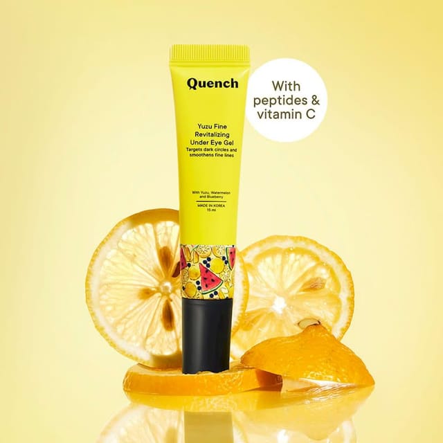 QUENCH YUZU FINE REVITALIZE UNDER EYE GEL 15ML