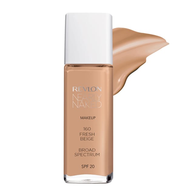 REVLON BEIGE NEARLY NAKED MAKEUP FRESH BEIGE
