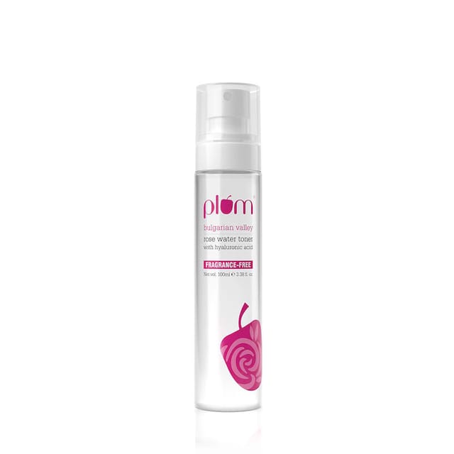 PLUM BULGARIAN VALLEY ROSE WATER TONER WITH HYALURONIC ACID 100ML