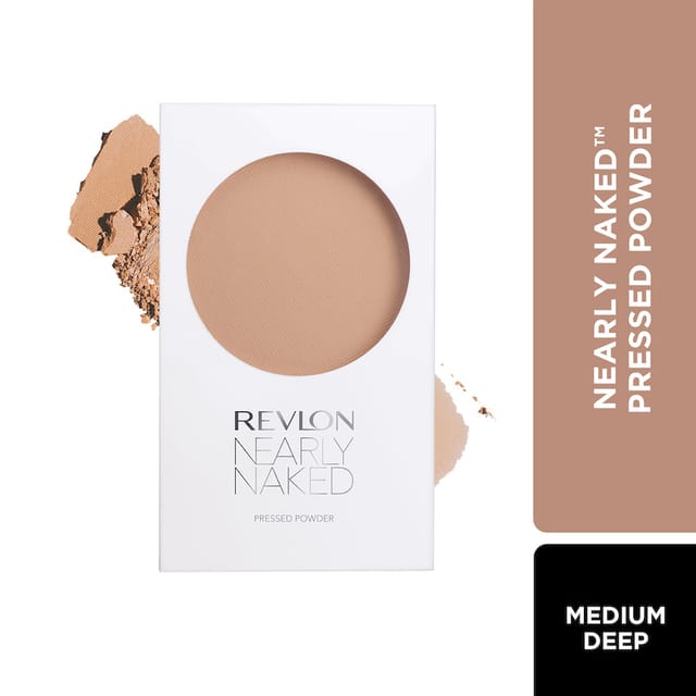 REVLON NEARLY NAKED PRESSED MEDIUM DEEP