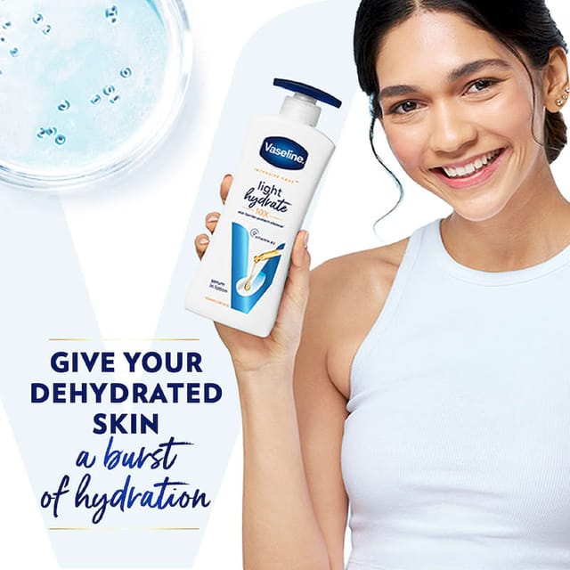 VASELINE LIGHT HYDRATE LOTION 400ML