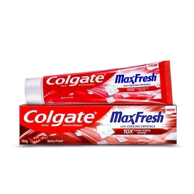 COLGATE MAXFRESH RED GEL TOOTHPASTE 150 G