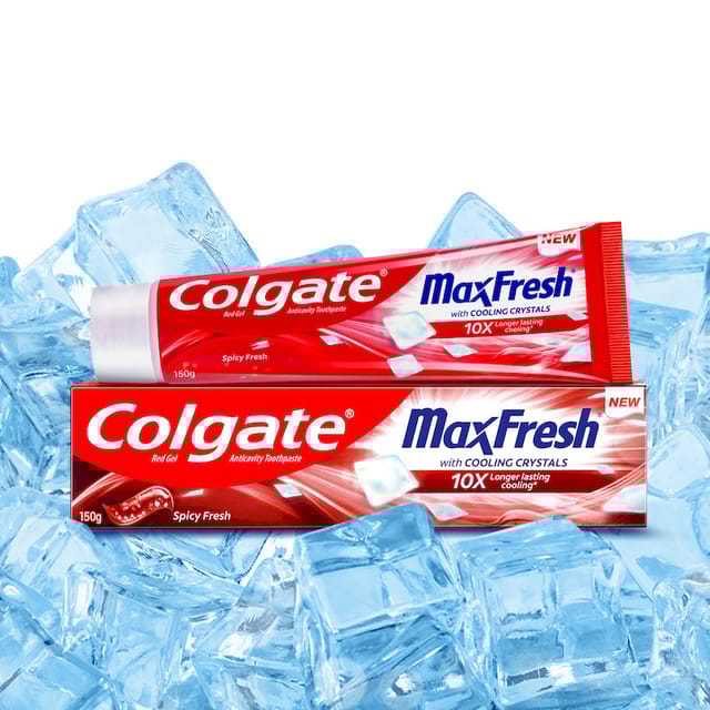 COLGATE MAXFRESH RED GEL TOOTHPASTE 150 G