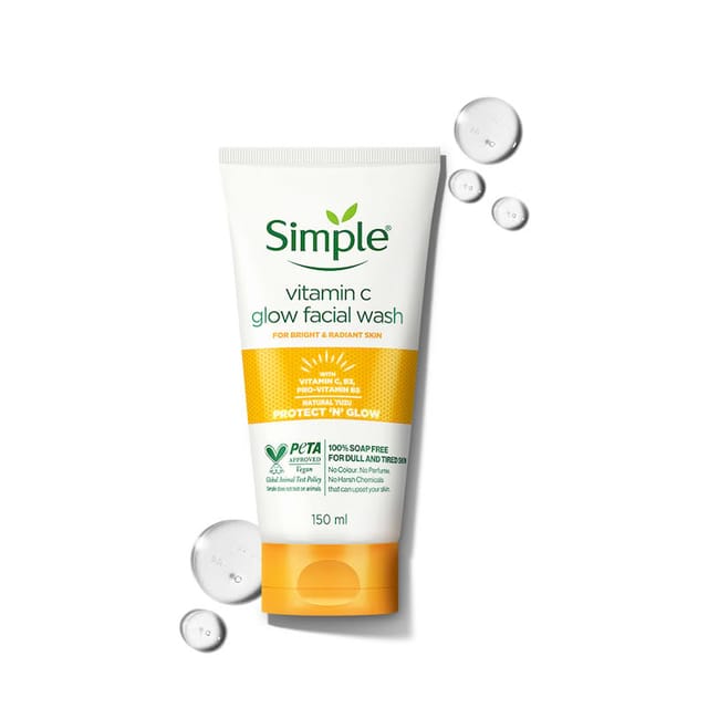 SIMPLE VIT C FACE WASH 150ML