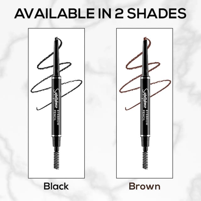RENEE SUPERDENSE EYEBROW PENCIL - BLACK - 0.4GM