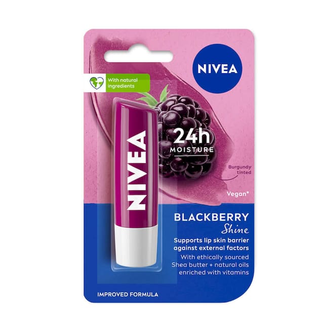 NIVEA LIP BALM BERRY SHINE