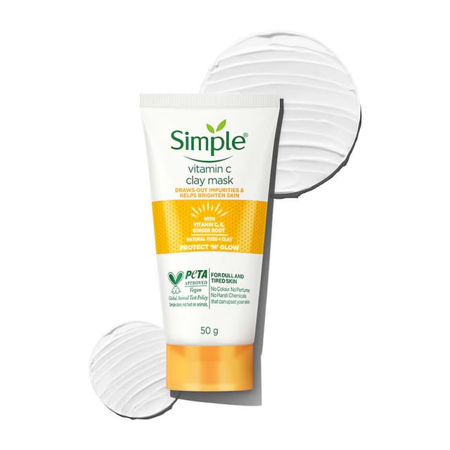 SIMPLE VIT C CLAY MASK 50G