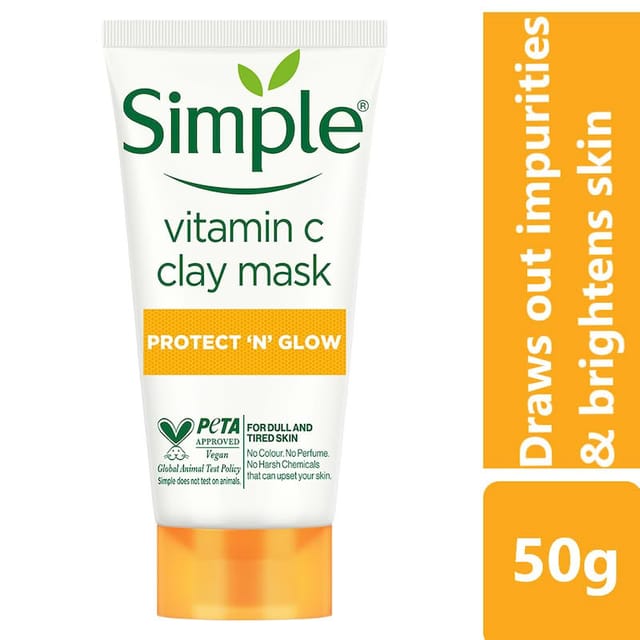 SIMPLE VIT C CLAY MASK 50G