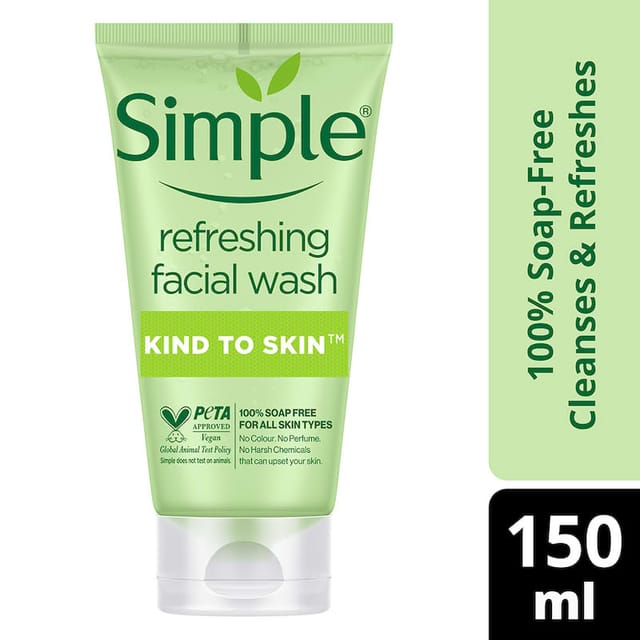 SIMPLE KIND TO SKN REFRESH FAC WSH 150ML