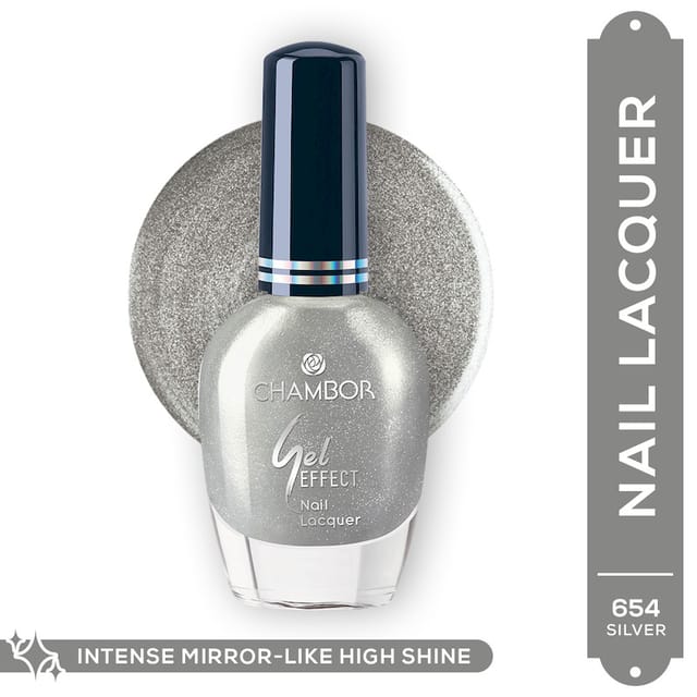 CHAMBOR GEL EFFECT NAIL LACQUER 654