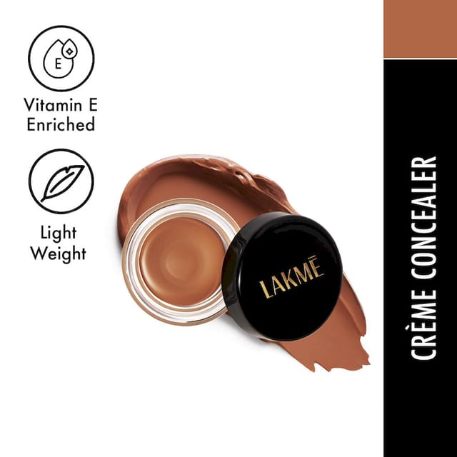 LAKME ABSOLUTE CREME CONCEALER 38 WALNUT 3.9G