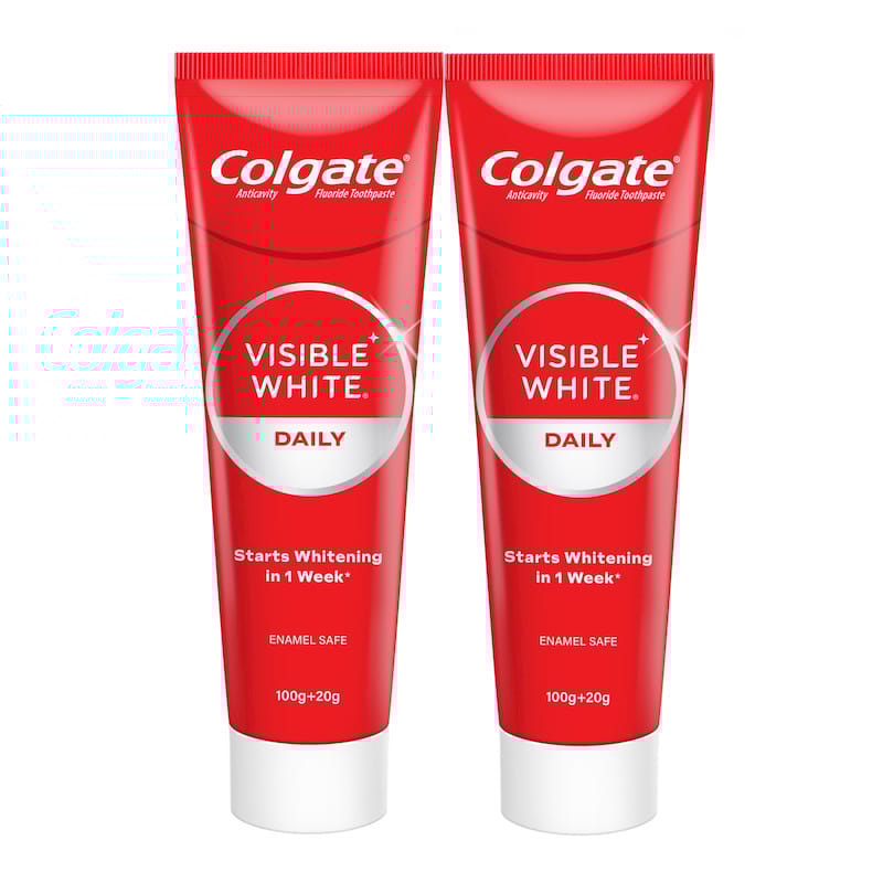COLGATE VISIBLE WHITE TOOTHPASTE  200G