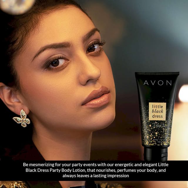 AVON LITTLE BLACK DRESS PARTY BODY LOTION 150G