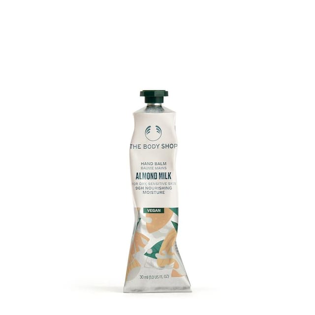 THE BODY SHOP HAND BALM ALMOND MILK 30ML