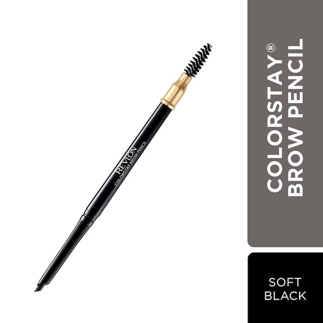REVLON COLOR STAY BROW PENCIL SOFT BLACK
