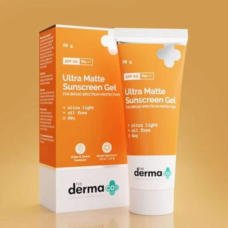 THE DERMA CO ULTRA MAT SUNSCREEN GEL 50G