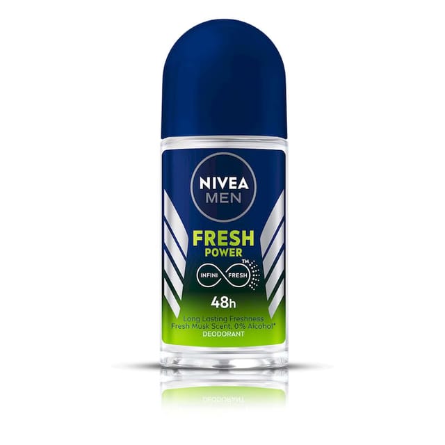 NIVEA MEN 48 HOUR FRESH POWER ROLL ON DEODORANT 50ML