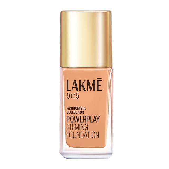 LAKME 9 TO 5 PRIMER + MATTE PERFECT COVER FOUNDATION WARM BEIGE W240 25ML
