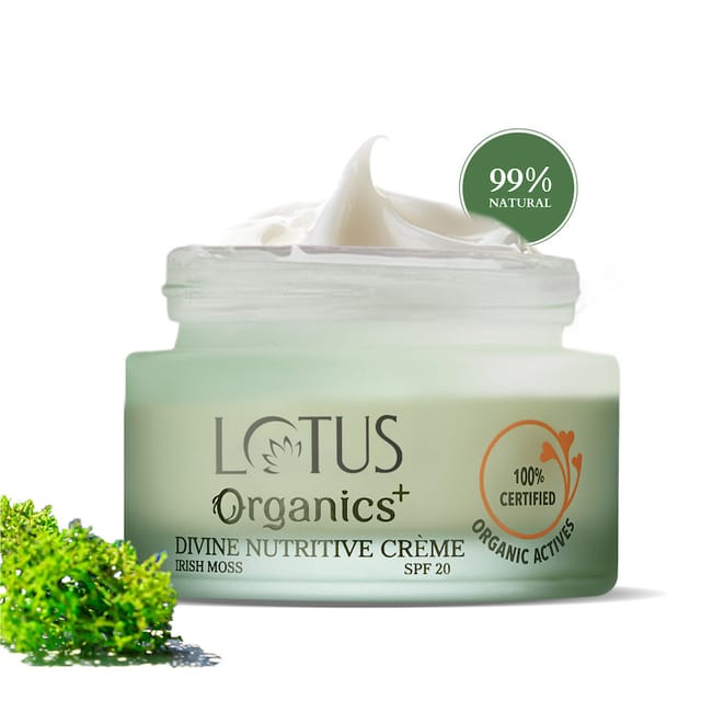 LOTUS ORGANIC+DIVIN NUTRTV CRM SPF20 50G
