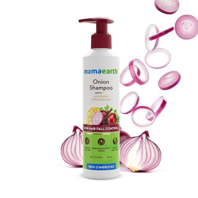 MAMA EARTH ONION SHAMPOO FOR HAIRFALL CONTROL 250M