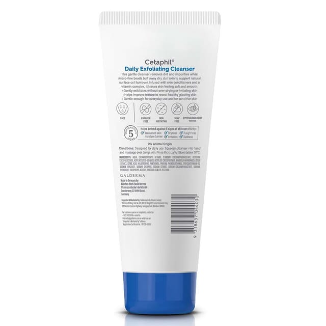 CETAPHIL DAILY EXFOLIATING CLEANSER 178M