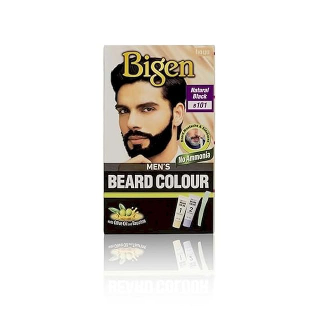 BIGEN MEN'S BEARD COLOR B 101 HAIR COLOR (NAT BLK)