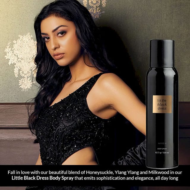 AVON LITTLE BLACK DRESS CLASSIC BODY SPRAY 120ML