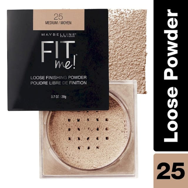 MAYBELLINE NEW YORK FIT ME LOOSE FINISHING POWDER 25 MEDIUM 20G