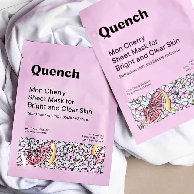 QUENCH MAMA CICA MUD DIPPING SHEET MASK 1S