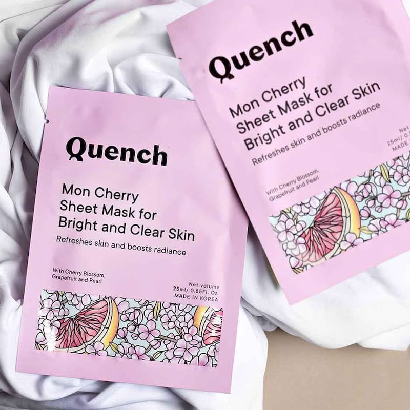 QUENCH MAMA CICA MUD DIPPING SHEET MASK 1S