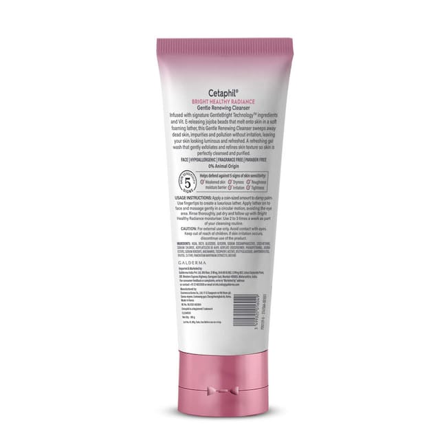 CETAPHIL BRIGHT HEALTHY RADIANCE GENTLE RENEWING CLEANSER 100G