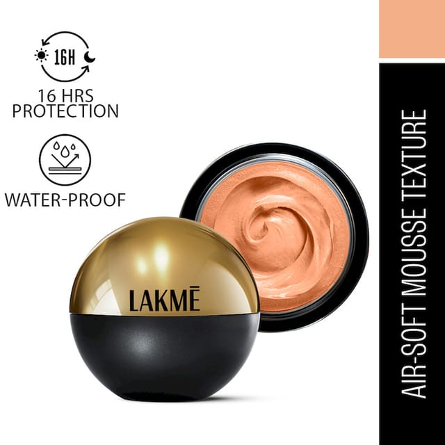 LAKME  ABSLOUTE  MATTREAL SKIN NATURAL MOUSSE ROSE FAIR 02