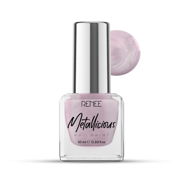 RENEE METALLICIOUS NAIL PAINT- LIGHT CHESTNUT 10ML