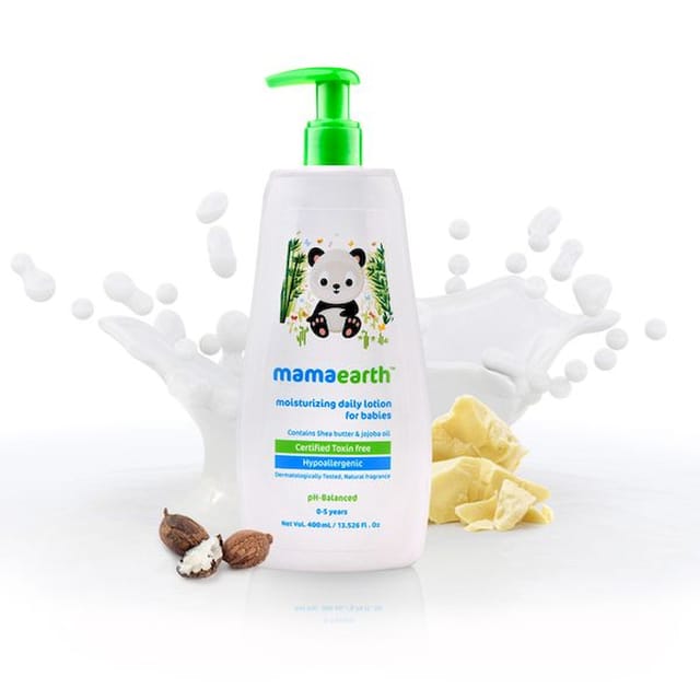 MAMAEARTH MOISTURIZING DAILY LOTION FOR BABIES 400ML