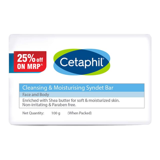 CETAPHIL SYNDET BAR 100GM