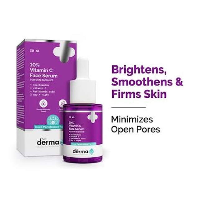 THE DERMA CO 10% VITAMIN C FACE SERUM30M