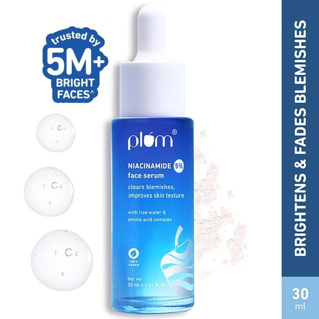 PLUM NIACINAMIDE 5% FACE SERUM 30ML